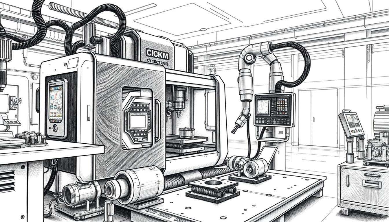 CNC-Technik in der automatisierten Fertigung