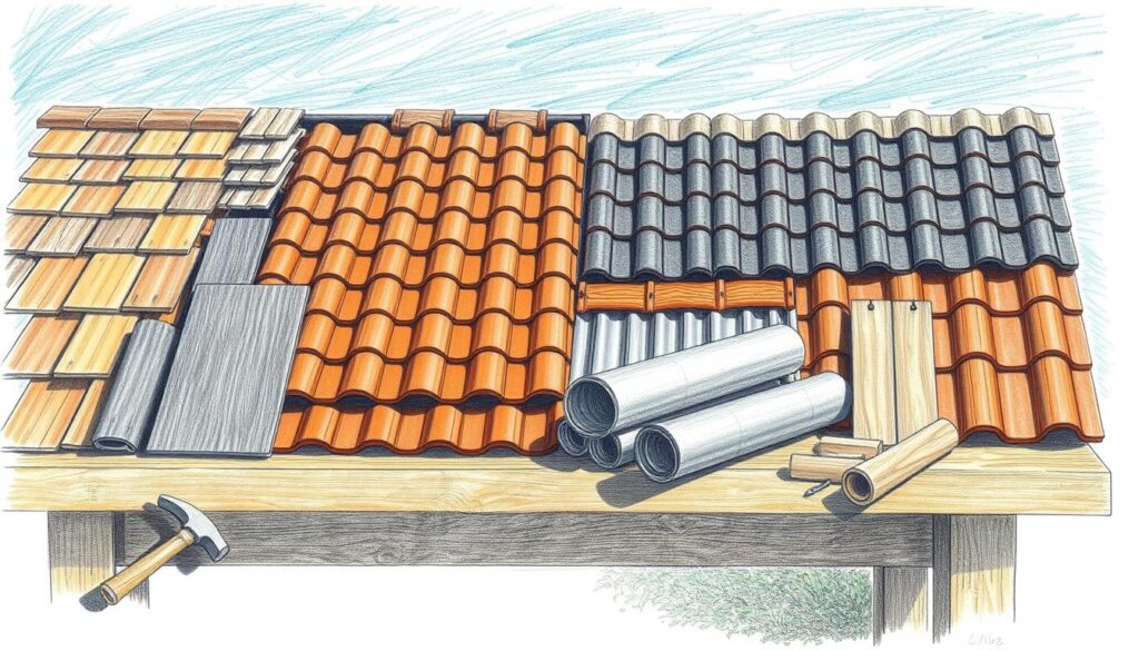 Dachmaterialien im Dachdeckerhandwerk Dachmaterialien im Dachdeckerhandwerk